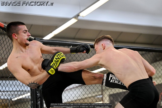 2023-04-15 Milano in the Cage 10 01381 Gabriele De Ciglio-Domenico De Fuccia